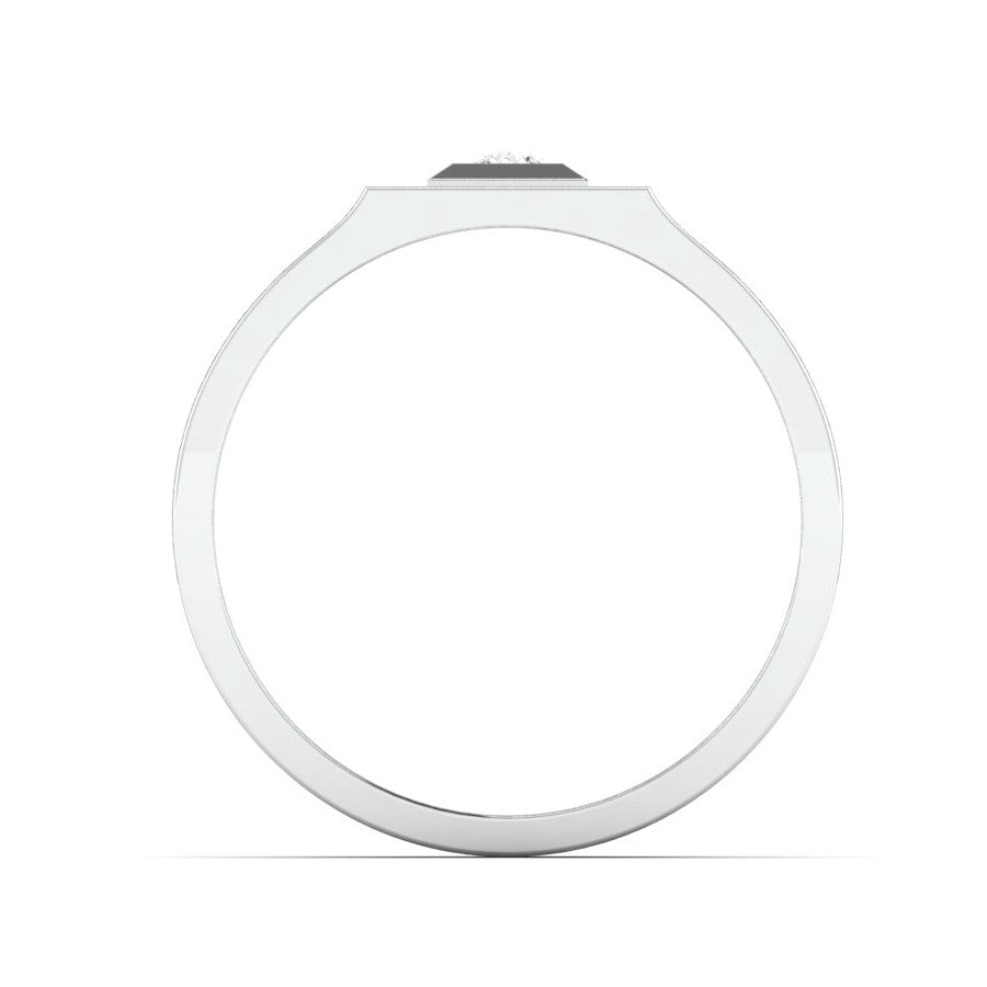 Diamond Platinum Ring for Men JL PT 1110   Jewelove.US
