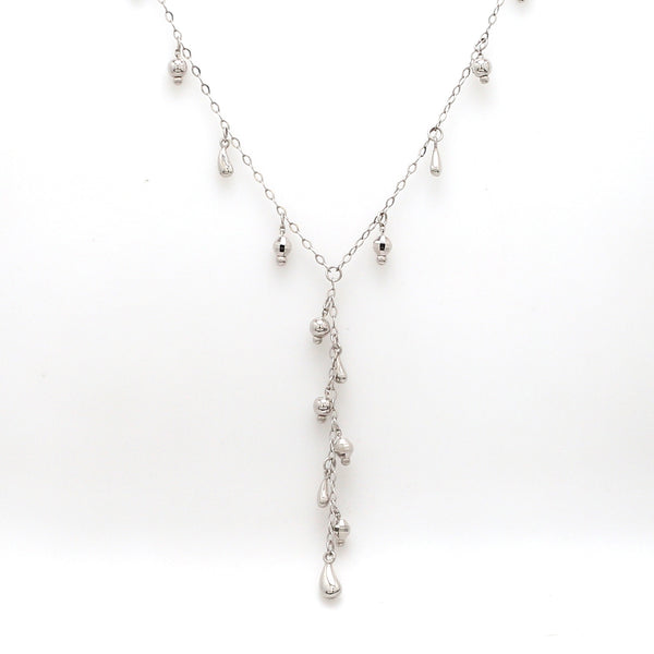 Miabella Women's Platinum Cable Chain Necklace - Walmart.com