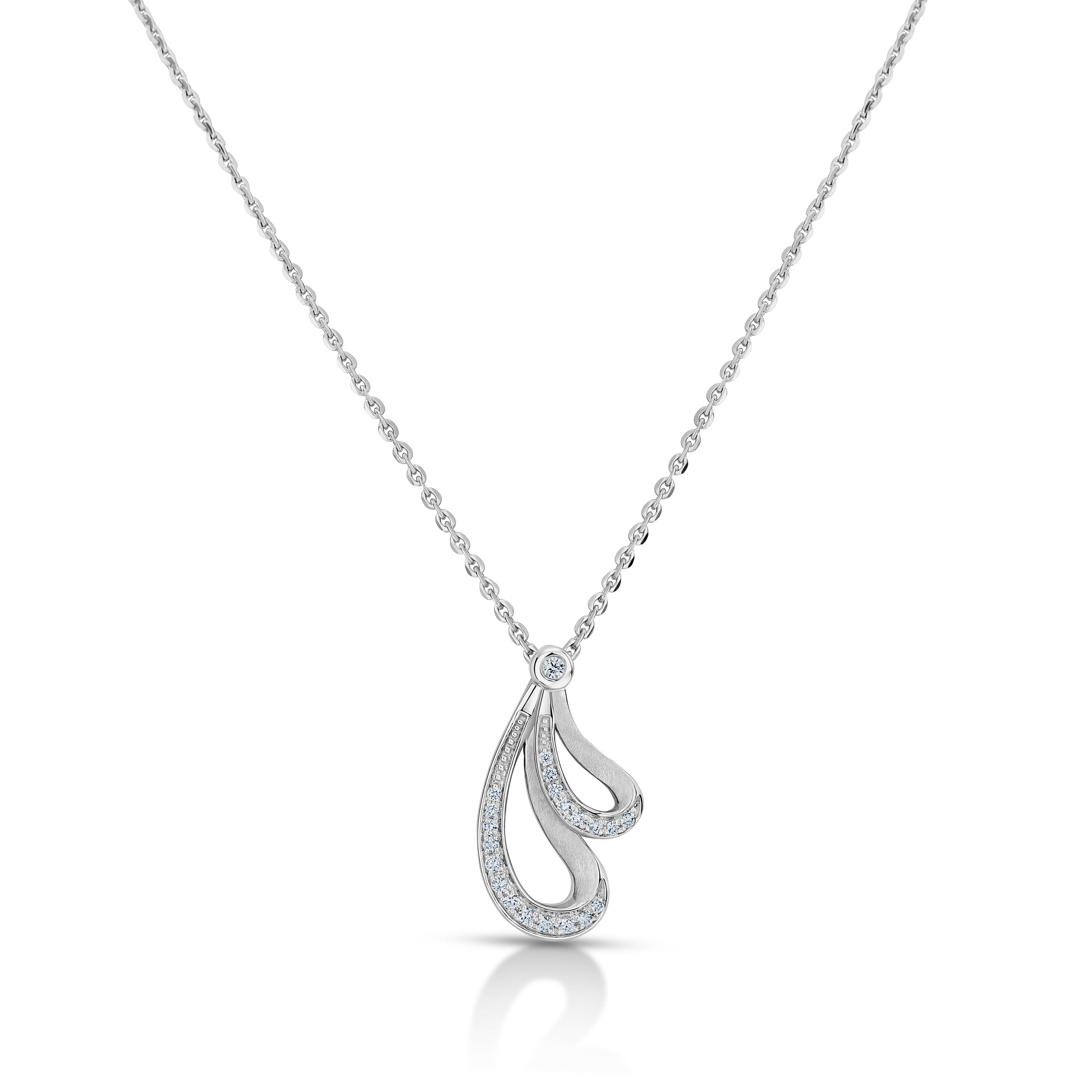 Evara Platinum Diamond Pendant for Women JL PT P 238   Jewelove