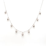 Load image into Gallery viewer, Japanese Platinum Diamond Cut Balls Chain for Women JL PT CH 1087   Jewelove.US
