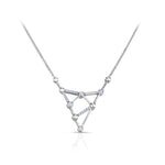 Load image into Gallery viewer, Evara Platinum Necklace with Diamonds for Women JL PT N 188   Jewelove.US
