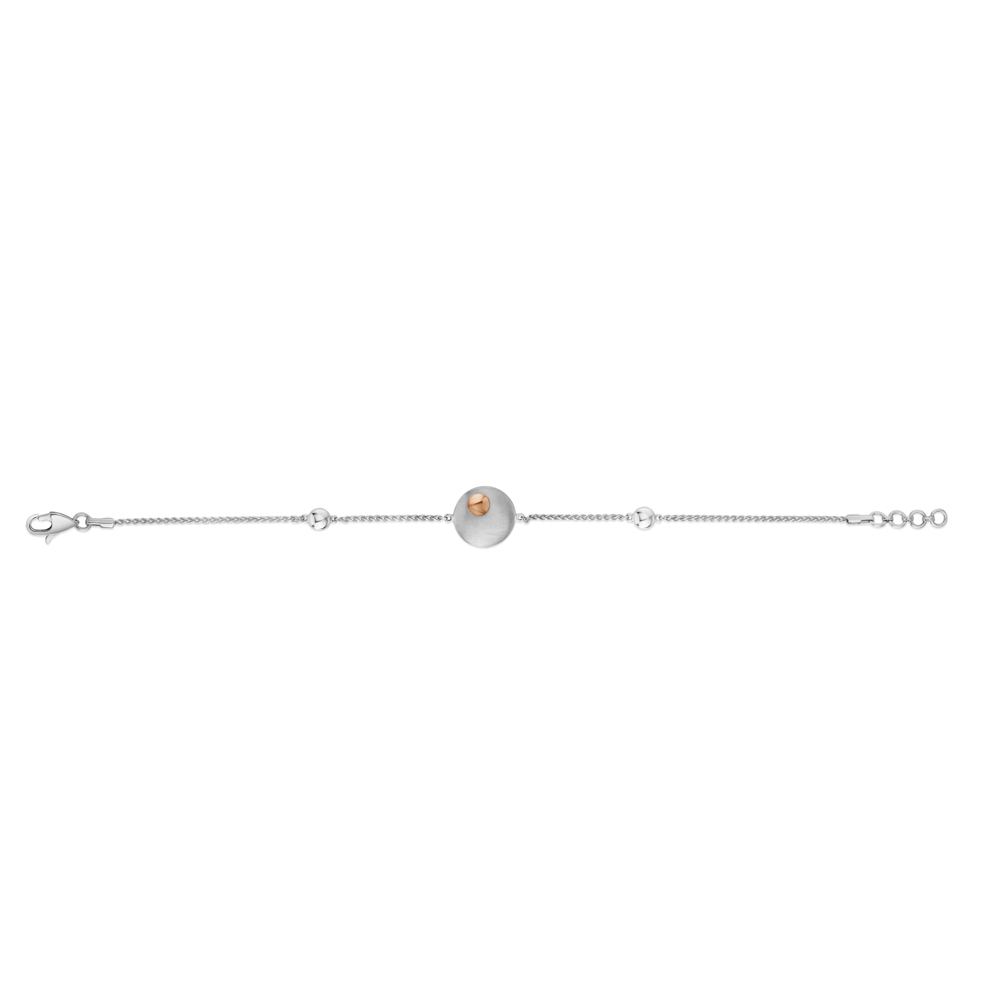 Platinum Evara | Rose Gold Bracelet for Women JL PTB 828   Jewelove.US