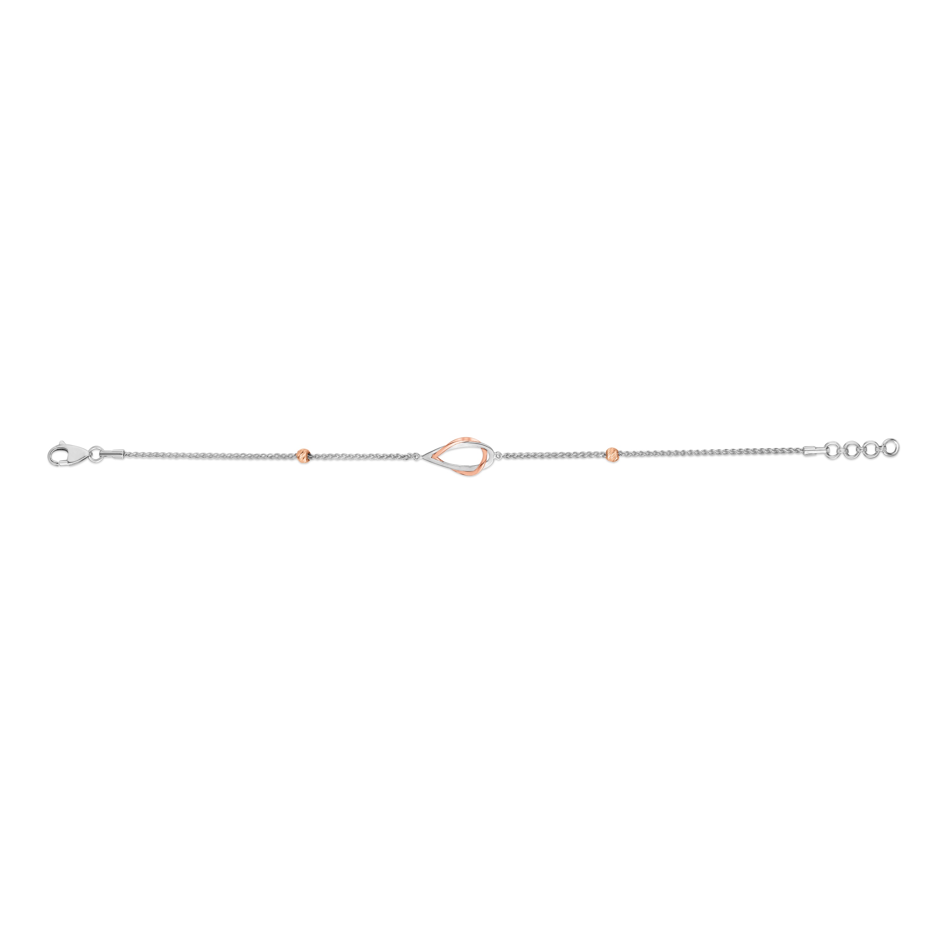 Platinum Evara | Rose Gold Bracelet for Women JL PTB 830   Jewelove.US