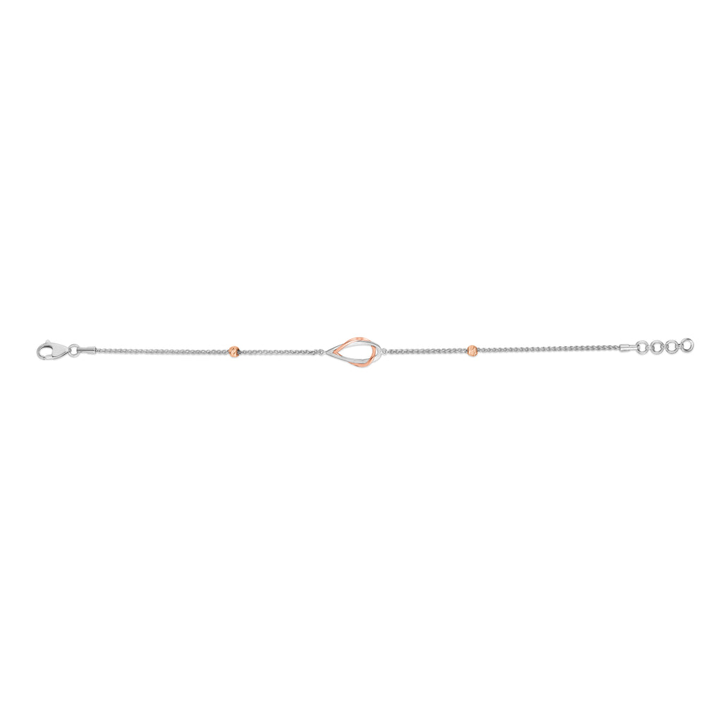 Platinum Evara | Rose Gold Bracelet for Women JL PTB 830   Jewelove.US