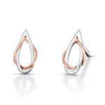 Load image into Gallery viewer, Evara Platinum &amp; Rose Gold Pendant Set JL PT P E 258   Jewelove.US
