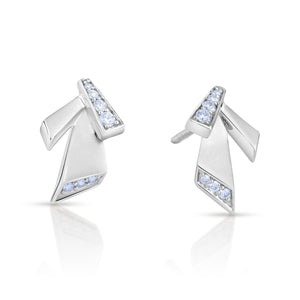 Evara Platinum Diamonds Earrings for Women JL PT E 268  VVS-GH Jewelove.US