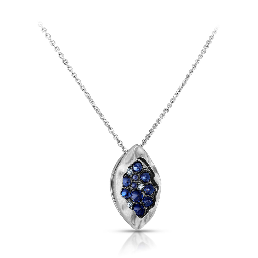 Evara Platinum Diamond Tanzanite Pendant for Women JL PT P 270  VVS-GH Jewelove