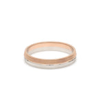 Load image into Gallery viewer, Designer Unisex Platinum &amp; Rose Gold Couple Rings JL PT 1150  Women-s-Band-only Jewelove.US
