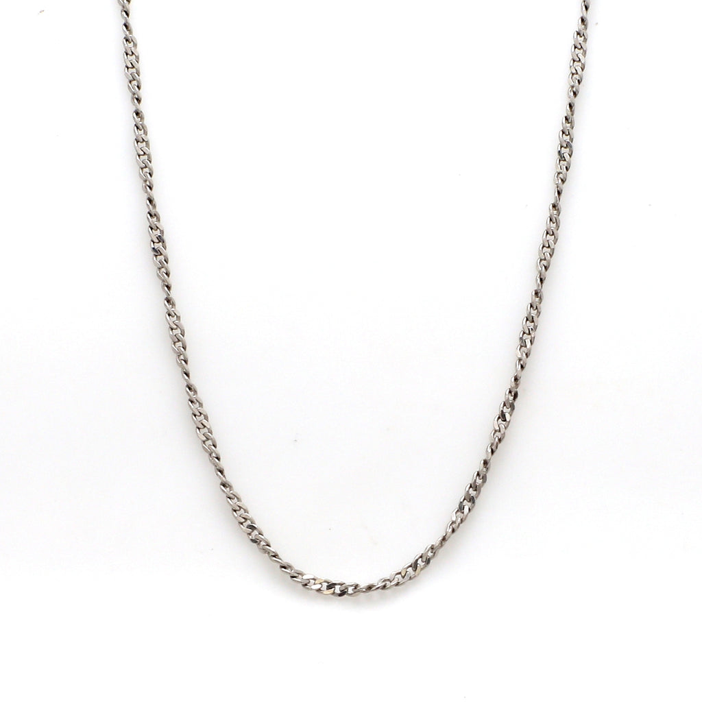 1.5mm Japanese Platinum Chain for Women JL PT CH 1131   Jewelove.US