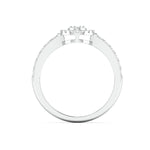 Load image into Gallery viewer, Oval Solitaire-Look Platinum Diamond Ring for Women JL PT 1004   Jewelove
