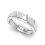 Load image into Gallery viewer, Designer Platinum Couple Rings with Diamonds JL PT 1125  Men-s-Ring-only-SI-IJ Jewelove.US
