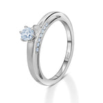 Load image into Gallery viewer, Platinum Diamonds Ring for Women JL PT 1095
