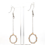 Load image into Gallery viewer, Japanese Platinum Earrings with Rose Gold for Women JL PT E 280   Jewelove.US
