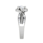 Load image into Gallery viewer, 0.30 cts. Solitaire Platinum Split Shank Diamond Engagement Ring JL PT WB6002E   Jewelove
