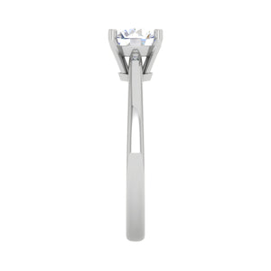 0.50 cts Solitaire Platinum Ring JL PT RS RD 137   Jewelove.US