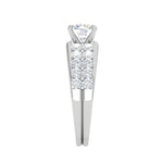 Load image into Gallery viewer, 0.50 cts Solitaire Diamond Split Shank Platinum Ring JL PT WB5667E   Jewelove.US

