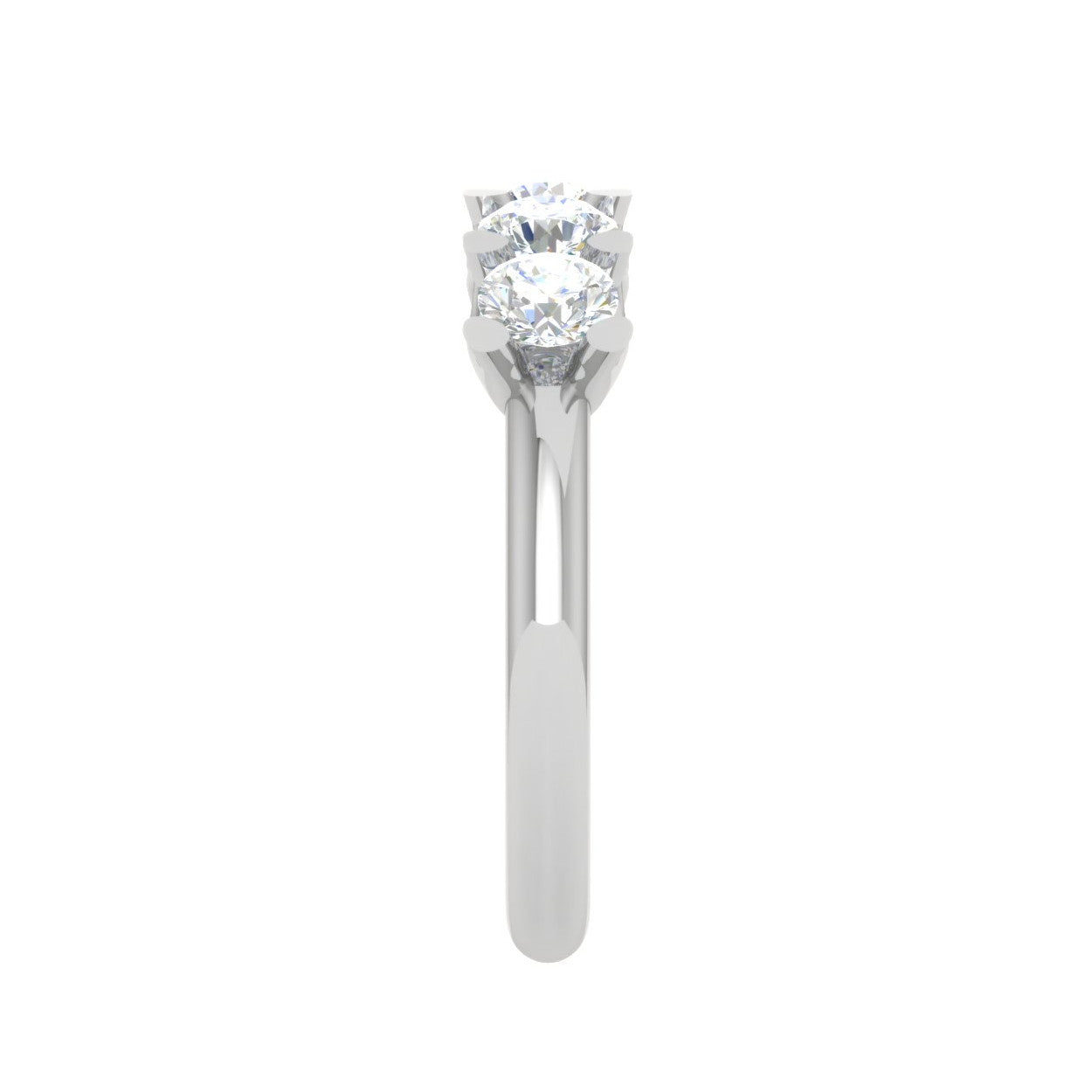 0.20 Pointer Diamond Platinum Ring for Women JL PT WB RD 101   Jewelove