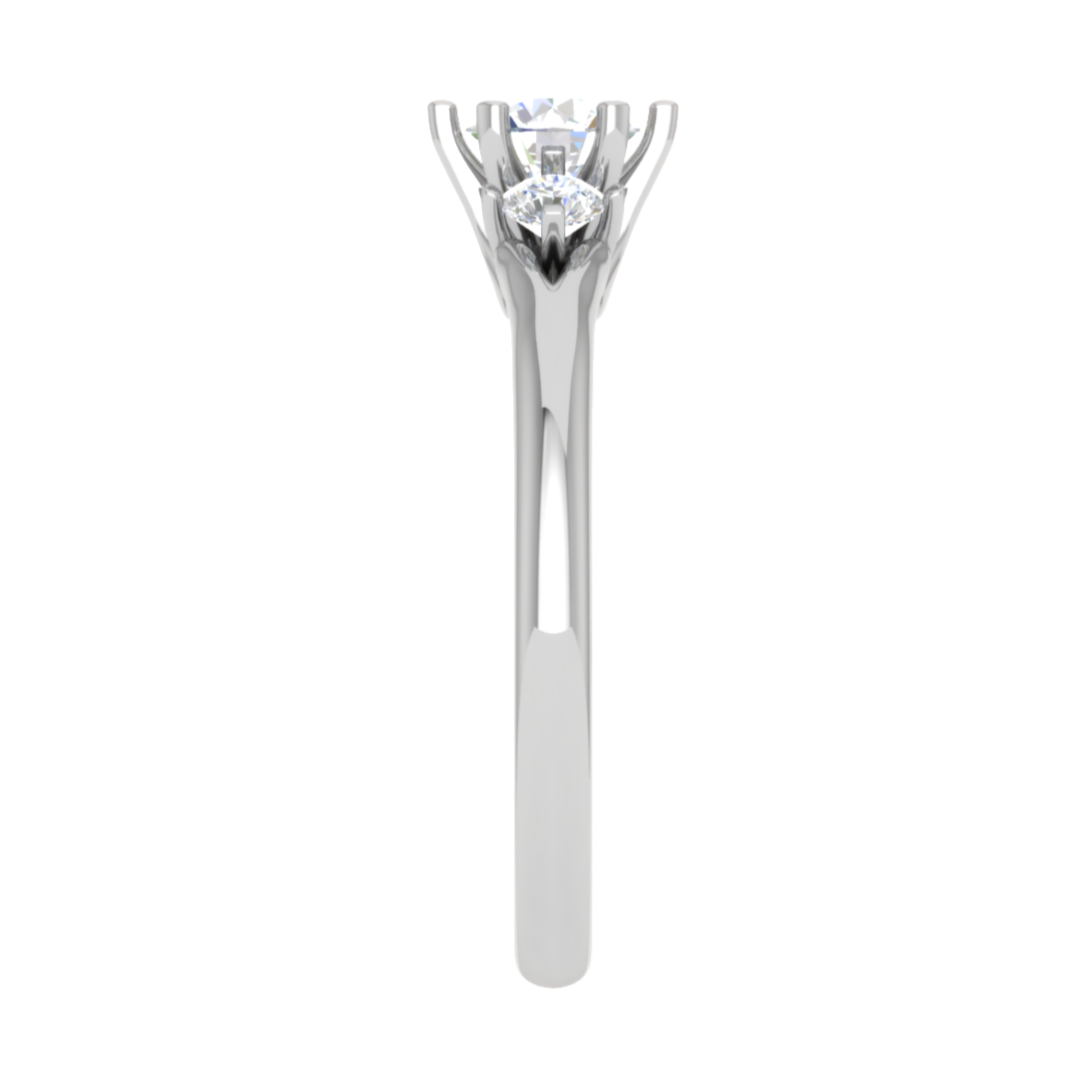 0.50 cts Solitaire Platinum Ring JL PT R3 RD 149   Jewelove.US