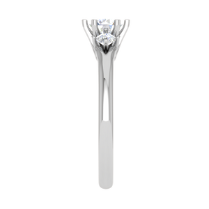 0.50 cts Solitaire Platinum Ring JL PT R3 RD 149   Jewelove.US