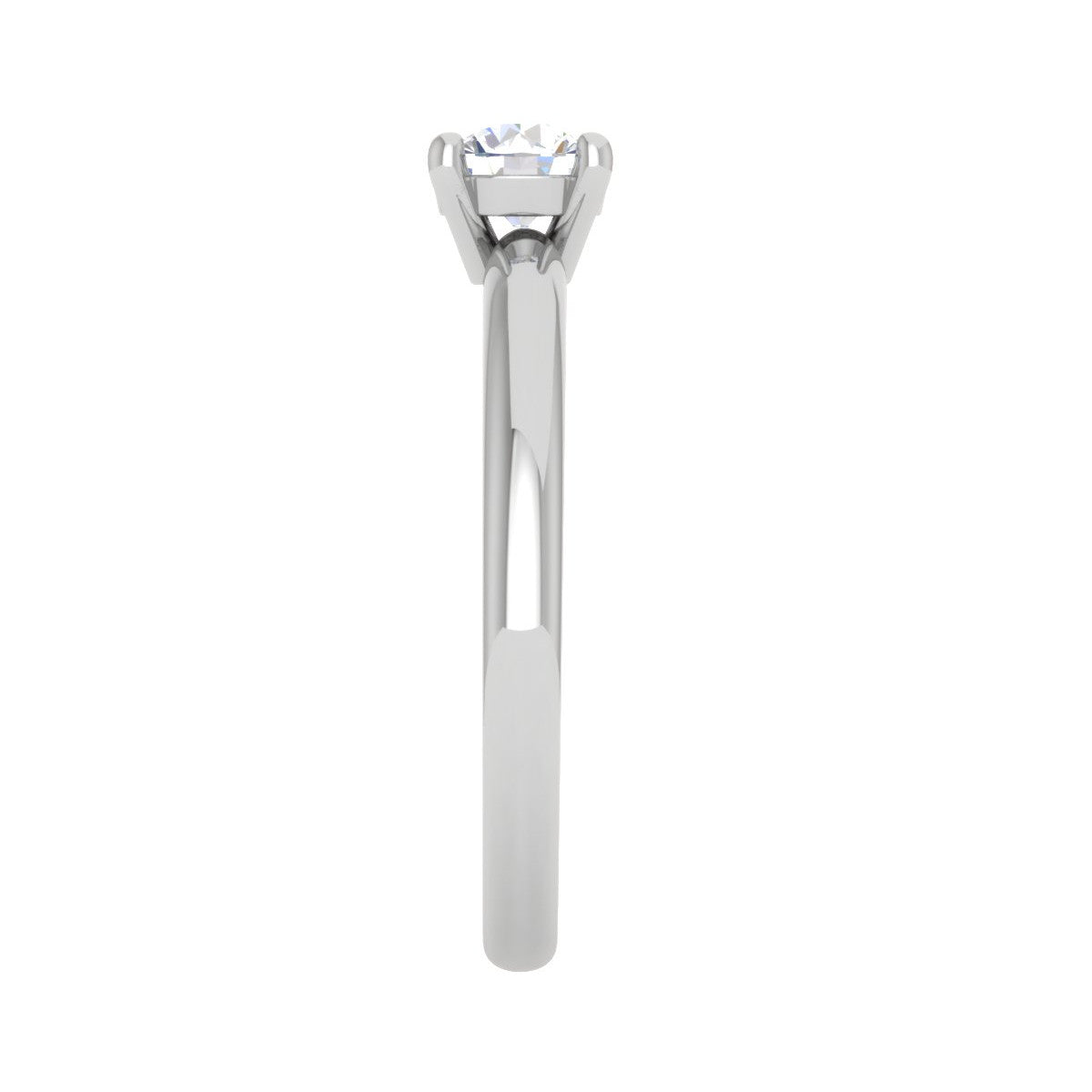 0.50 cts Solitaire Platinum Ring JL PT RS RD 108   Jewelove.US