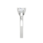 Load image into Gallery viewer, 0.50cts. Cushion Solitaire Diamond Platinum Ring JL PT R3 CU 127   Jewelove.US
