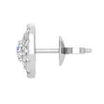 Load image into Gallery viewer, Platinum Solitaire Halo Earrings JL PT E SE RD 107   Jewelove

