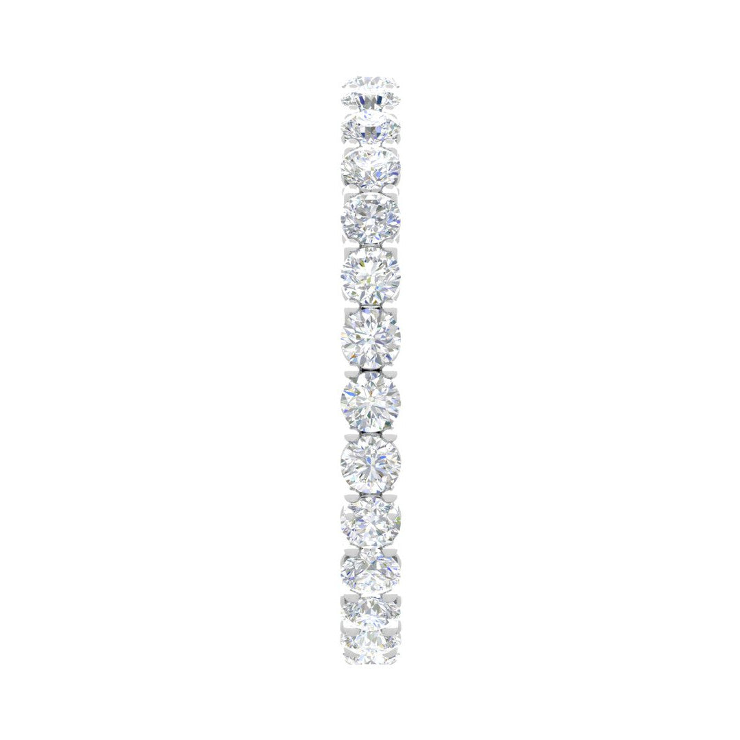 Platinum Ring With Diamonds for Women JL PT ET RD 101   Jewelove.US