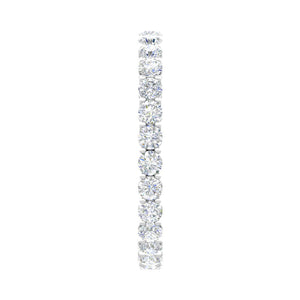 Platinum Ring With Diamonds for Women JL PT ET RD 101   Jewelove.US