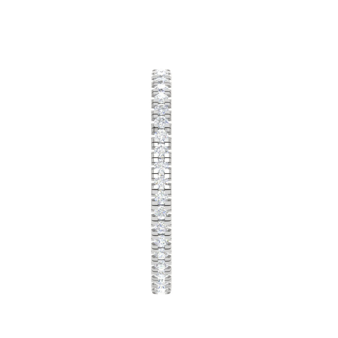 Platinum Eternity Ring with Diamonds for Women JL PT D4129   Jewelove.US