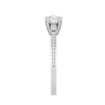 Load image into Gallery viewer, 0.30 cts Solitaire Platinum Diamond Split Shank Ring JL PT PR RD 115   Jewelove.US
