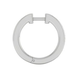 Platinum Diamond Earrings JL PT E DH RD 100   Jewelove.US