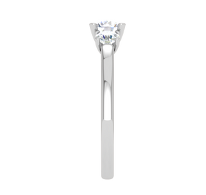 0.50 cts Solitaire Platinum Diamond Ring JL PT R3 RD 168   Jewelove.US