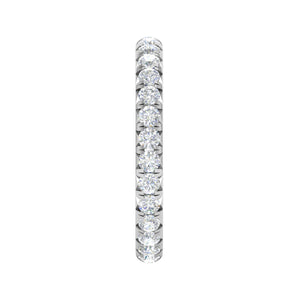 Platinum Ring With Diamonds for Women JL PT ET RD 105   Jewelove.US