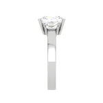 Load image into Gallery viewer, 0.70cts Emerald Cut Solitaire Diamond Platinum Ring JL PT RETSS1241   Jewelove.US
