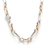 Load image into Gallery viewer, Men&#39;s Heavy Platinum &amp; Rose Gold Chain JL PT CH 952   Jewelove.US
