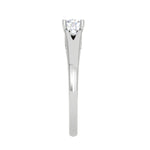 Load image into Gallery viewer, 0.20 cts Solitaire Diamond Platinum Ring for Women JL PT RV RD 121   Jewelove
