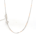 Load image into Gallery viewer, Thin Platinum &amp; Rose Gold Chain for Women JL PT CH 954
