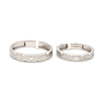 Load image into Gallery viewer, Designer Platinum Diamond Couple Rings JL PT 1130
