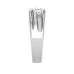 Load image into Gallery viewer, Platinum Ring with Diamonds for Women JL PT MB RD 104   Jewelove.US
