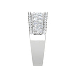 Load image into Gallery viewer, Designer Platinum Diamond Ring for Women JL PT WB6028   Jewelove
