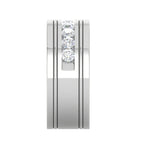 Load image into Gallery viewer, Platinum Ring with Diamonds for Men JL PT MB RD 143   Jewelove.US

