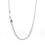 Load image into Gallery viewer, Platinum Chain with Shiny Balls JL PT CH 962
