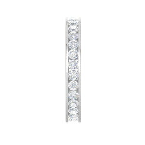 Platinum Ring With Diamonds for Women JL PT ET RD 112   Jewelove.US