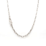 Load image into Gallery viewer, Thin Platinum Chain with Rectangular Links JL PT CH 905   Jewelove.US
