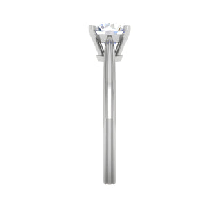 0.50 cts Solitaire Platinum Ring JL PT RS RD 152   Jewelove.US