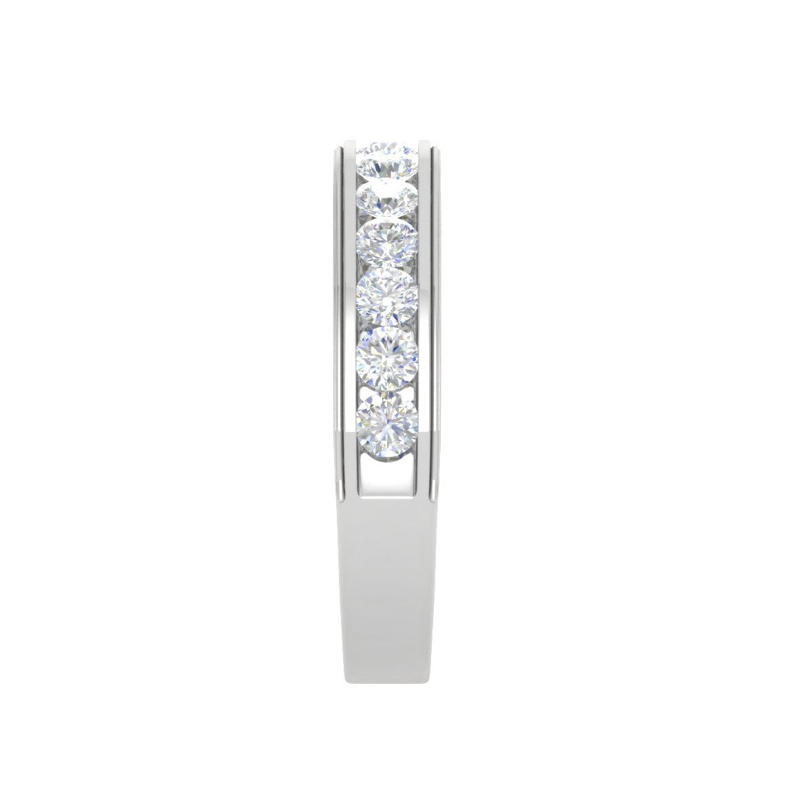 7 Pointer Platinum Diamond Ring for Women JL PT WB RD 105   Jewelove