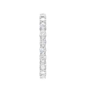 Platinum Ring With Diamonds for Women JL PT ET RD 114   Jewelove.US