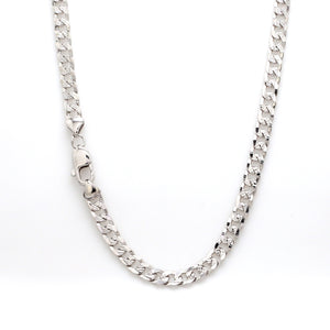 Unique Japanese 5mm Cuban Platinum Chain for Men JL PT CH 968   Jewelove.US