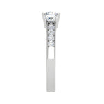Load image into Gallery viewer, 0.50 cts Solitaire Platinum Shank Diamond Ring JL PT R3 RD 107   Jewelove.US
