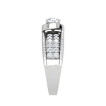 Load image into Gallery viewer, 0.30 cts. Solitaire Designer Platinum Engagement Diamond Ring  for Women JL PT WB6019   Jewelove
